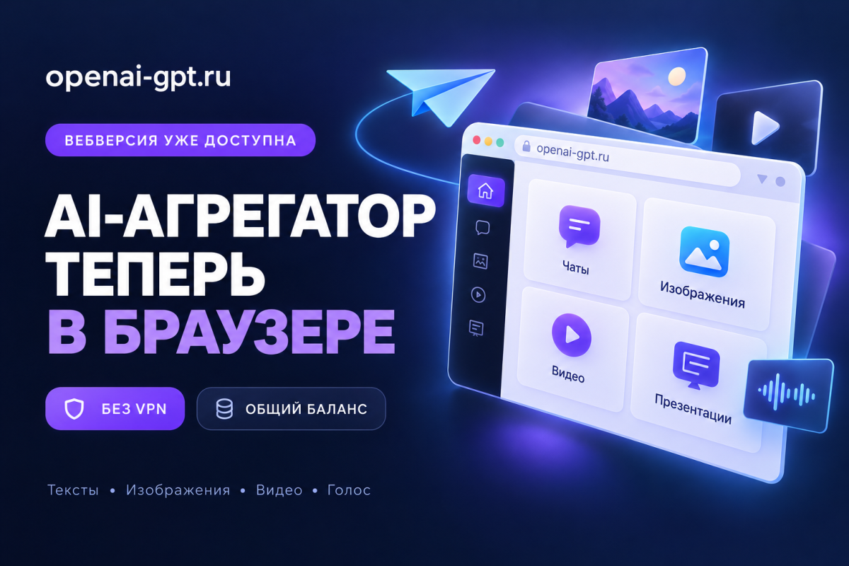 AI-агрегатор теперь доступен в браузере